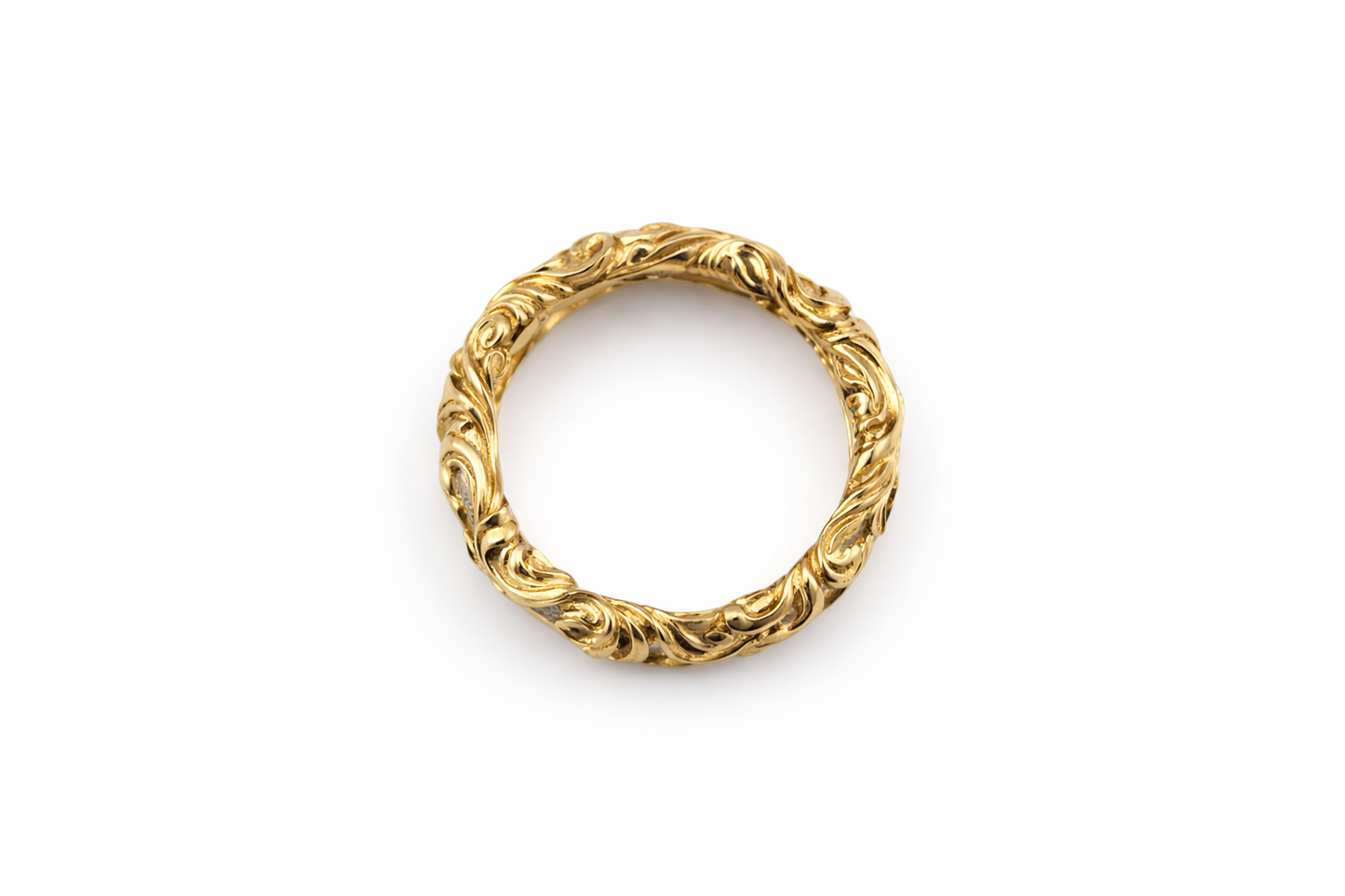 Platinum & 18K Yellow Gold Natural Diamond Ring – 0.80 Carat