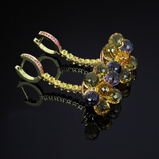 Earrings "Bouquet"